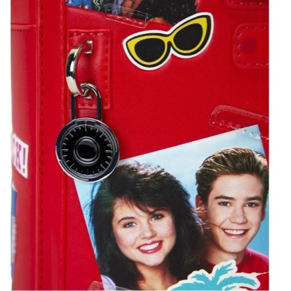 Loungefly Saved By The Bell Bayside High Locker Figural Zach Red Backpack NWT